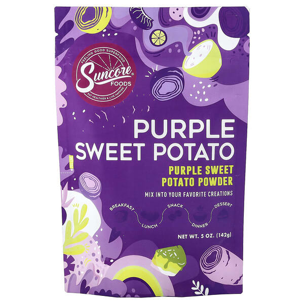 scf00711_v_6.jpg порошок из фиолетового батата, 142 г (5 унций) — Suncore Foods