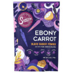 Ebony морковь, порошок из черной моркови, 142 г (5 унций) — Suncore Foods