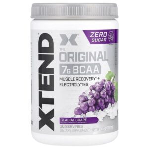 BCAA, 7 г, со вкусом холодного винограда, 390 г (13,8 унции) — XTEND