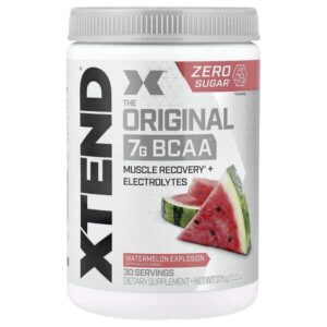 7 г аминокислот с разветвленной цепью (BCAA), со вкусом арбуза, 375 г (13,2 унции) — XTEND