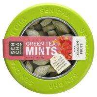 Зеленый чай с мятой, розовый драконий фрукт, 35 г (1,2 унции) — Sencha Naturals
