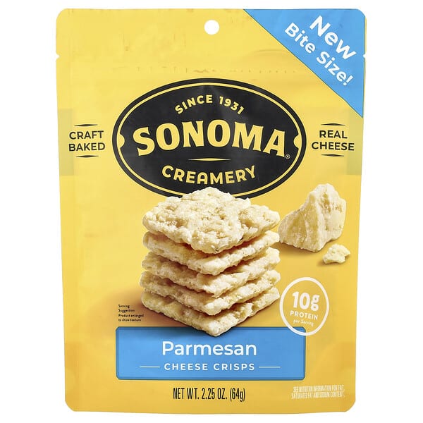 scr10201_v_8.jpg Sonoma Creamery, чипсы с сыром, пармезан, 64 г (2,25 унции)