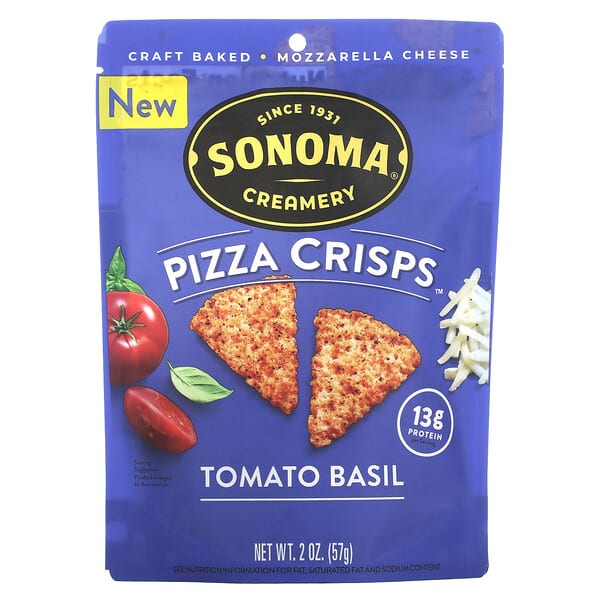 scr52602_v_2.jpg Sonoma Creamery, Pizza Crisps, томатный базилик, 57 г (2 унции)