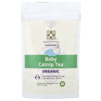Organic Baby Catnip Tea®, без кофеина, 20 неотбеленных чайных пакетиков, 28 г (1 унция) — Secrets of Tea