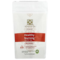 Healthy Nursing®, фруктовый чай, без кофеина, 20 неотбеленных чайных пакетиков, 28 г (1 унция) — Secrets of Tea