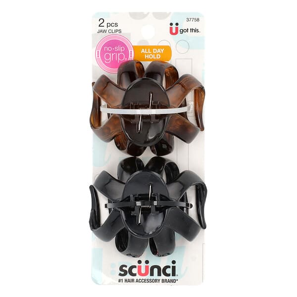 scu37758_v_20.jpg No Slip Grip, захваты для губ, осьминог, 2 шт. — Scunci