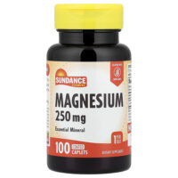 магний, 250 мг, 100 капсул в оболочке — Sundance Vitamins