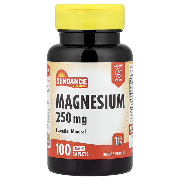 sde10258_v_24.jpg магний, 250 мг, 100 капсул в оболочке — Sundance Vitamins