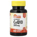 Коэнзим Q10, абсорбируемый, 200 мг, 60 капсул с быстрым высвобождением — Sundance Vitamins