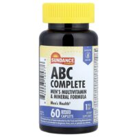 ABC Complete, мультивитаминная и минеральная добавка для мужчин, 60 капсул с покрытием — Sundance Vitamins