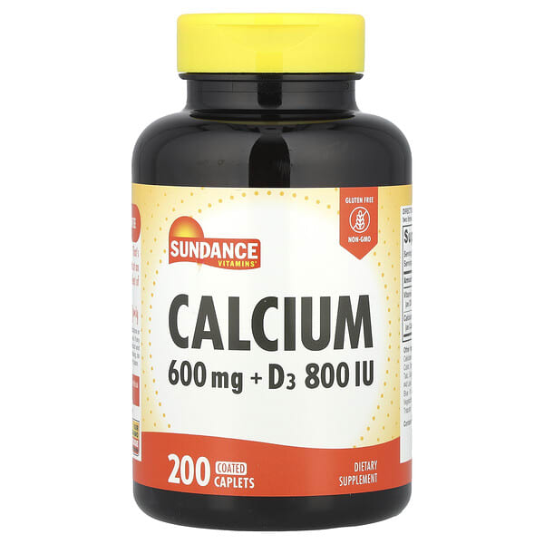 sde10657_v_24.jpg кальций с витамином D3, 200 капсул, покрытых оболочкой — Sundance Vitamins