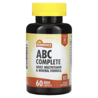 ABC Complete, мультивитаминная и минеральная формула для взрослых, 60 капсул в оболочке — Sundance Vitamins