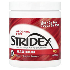 Maximum, диски от акне, без спирта, 90 дисков — Stridex