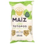 Чипсы из кукурузной тортильи Maiz Totopos, лайм, 212,6 г (7,5 унции) — Siete