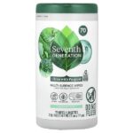 Салфетки для различных поверхностей, садовая мята, 70 салфеток — Seventh Generation