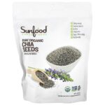 необработанные органические семена чиа, 454 г (1 фунт) — Sunfood