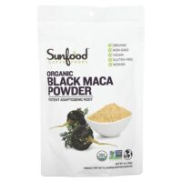 суперфуды, 4% порошок из органической черной маки, 113 г (4 унции) — Sunfood