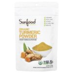 порошок из органической куркумы, 113 г (4 унции) — Sunfood
