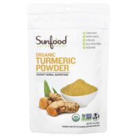 порошок из органической куркумы, 113 г (4 унции) — Sunfood