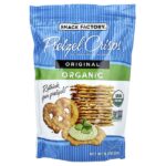 Organic Pretzel Crisps, Original, 9.35 oz (265 g) — Snack Factory