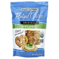 Organic Pretzel Crisps, Original, 9.35 oz (265 g) — Snack Factory