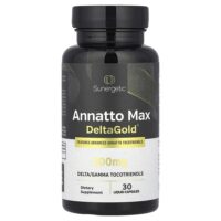 Annatto Max DeltaGold®, 300 мг, 30 жидких капсул — Sunergetic