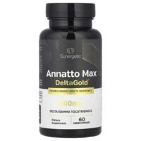 Annatto Max DeltaGold®, 300 мг, 60 жидких капсул — Sunergetic