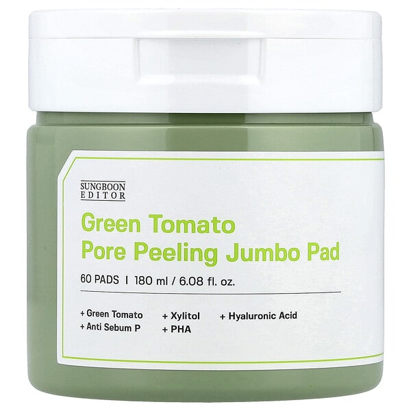 sge56875_v_17.jpg Jumbo Pad с зеленым томатом, 60 подушечек, 180 мл (6,08 жидк. Унции) — Sungboon Editor