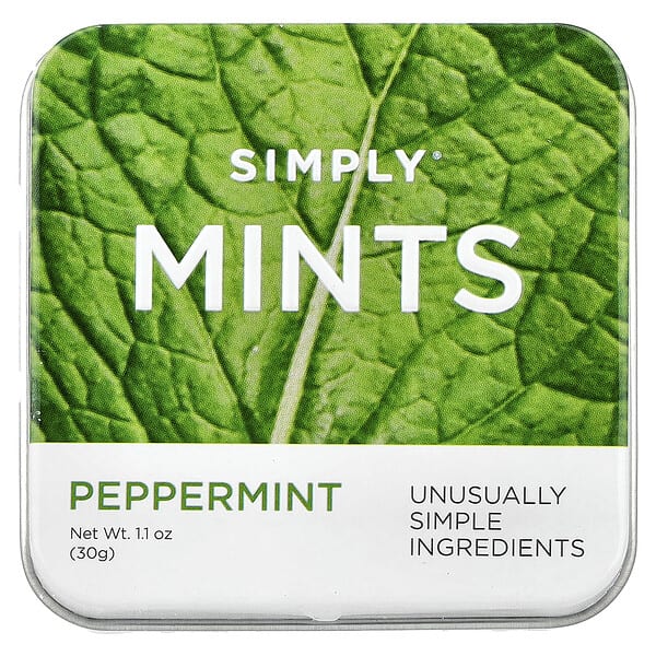 sgm00613_v_36.jpg Simply Gum, Mints, перечная мята, 30 г (1,1 унции)