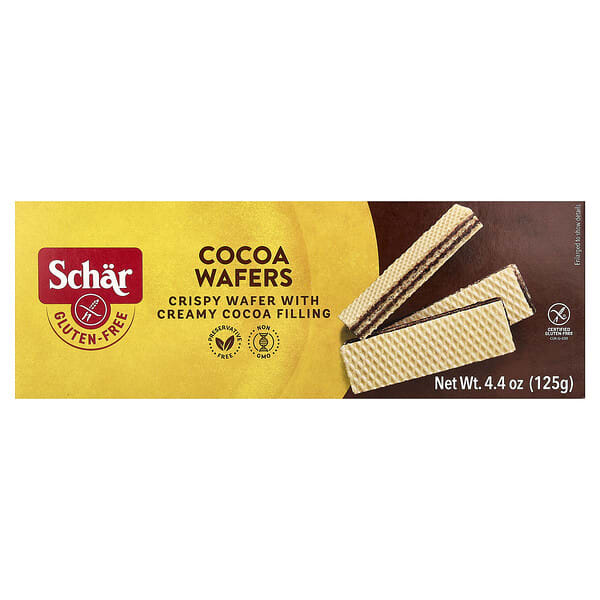 shc01011_v_18.jpg вафли с какао, без глютена, 125 г (4,4 унции) — Schar