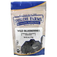 органическая дикорастущая голубика, 170 г (6 унций) — Shiloh Farms