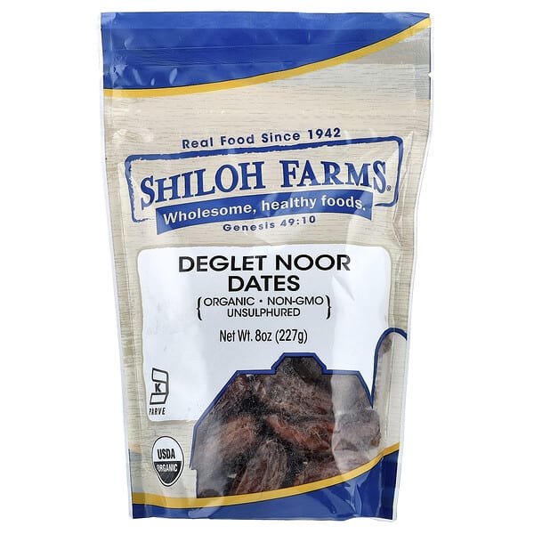 shh24438_v_4.jpg органические финики Деглет Нур, 227 г (8 унций) — Shiloh Farms