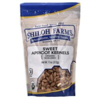 косточки органического сладкого абрикоса, 312 г (11 унций) — Shiloh Farms