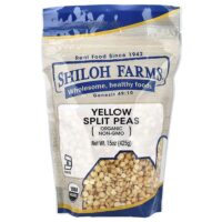 органический желтый колотый горох, 425 г (15 унций) — Shiloh Farms