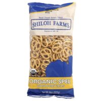 органические мини-крендели из спельты, с солью, 227 г (8 унций) — Shiloh Farms