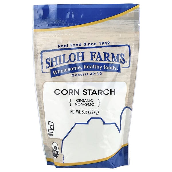 shh60201_v_4.jpg органический кукурузный крахмал, 227 г (8 унций) — Shiloh Farms