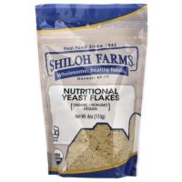 органические пищевые дрожжи в хлопьях, 113 г (4 унции) — Shiloh Farms
