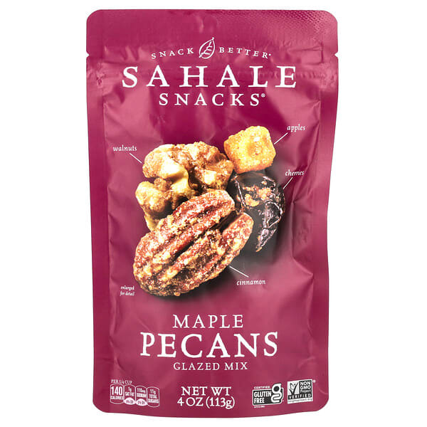 shk00071_v_12.jpg смесь в кленовой глазури и орехи пекан, 113 г (4 унции) — Sahale Snacks