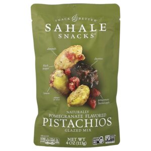 глазированная смесь, натуральные гранат и фисташки, 113 г (4 унции) — Sahale Snacks