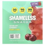 жевательные конфеты, со вкусом вишни, 6 пакетиков по 50 г (1,8 унции) — Shameless Snacks