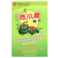 Frost леденцы, со вкусом арбуза, 12 капель, 14,4 г (0,508 унции) — Sanjin
