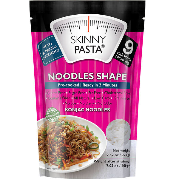 ska78601_v_6.jpg Skinny Pasta, лапша, со вкусом конжака, 270 г (9,52 унции)
