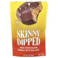 Чашки с арахисовой пастой из молочного шоколада, 90 г (3,17 унции) — SkinnyDipped