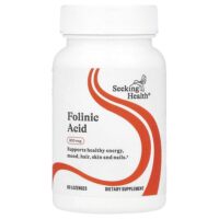 фолиновая кислота, 800 мкг, 60 пастилок — Seeking Health