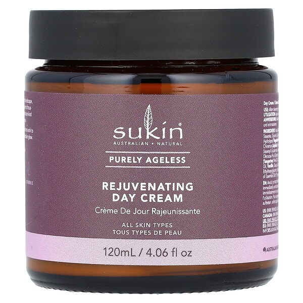 skn00711_v_37.jpg Purely Ageless, омолаживающий дневной крем, 120 мл (4,06 жидк. унции) — Sukin