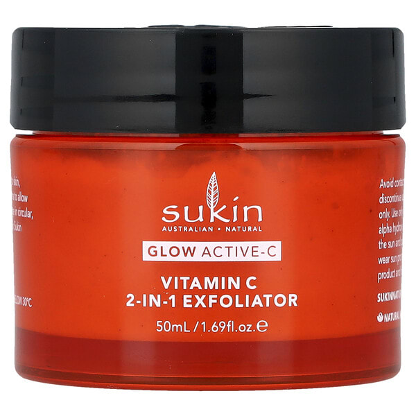skn01160_v_21.jpg Glow Active-C, отшелушивающее средство 2 в 1 с витамином C, 50 мл (1,69 жидк. Унции) — Sukin