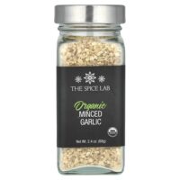 Органический рубленый чеснок, 68 г (2,4 унции) — The Spice Lab