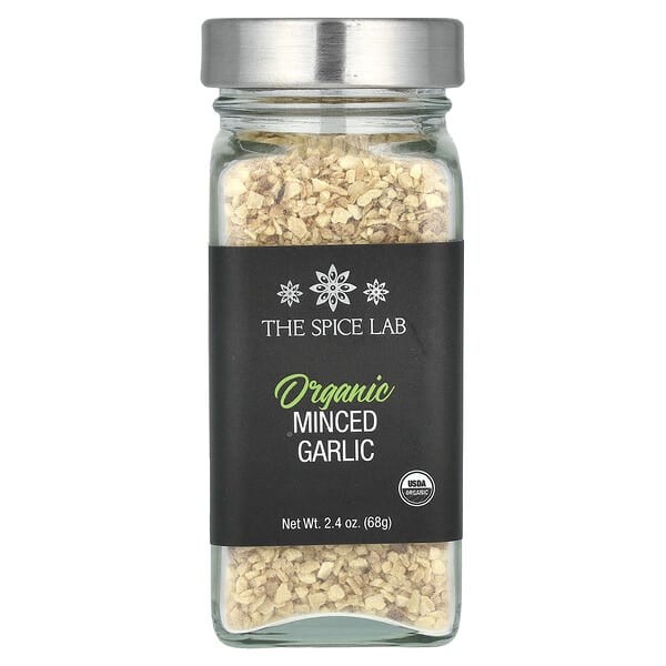 sla01874_v_24.jpg Органический рубленый чеснок, 68 г (2,4 унции) — The Spice Lab