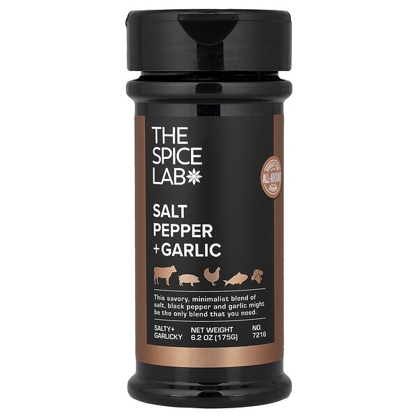 sla02781_v_43.jpg соль, перец и чеснок, 175 г (6,2 унции) — The Spice Lab