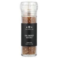 Мельница для морской соли, копченая в дубе, 121 г (4,3 унции) — The Spice Lab